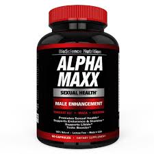 Alpha MAXX Sexual Health Male Enhancement 60 Caps Testosterone Booster